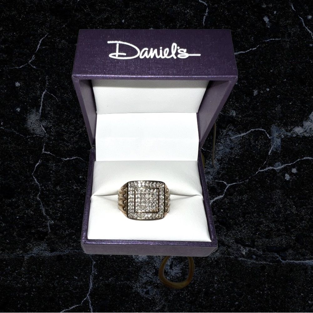 Men Diamond ring .